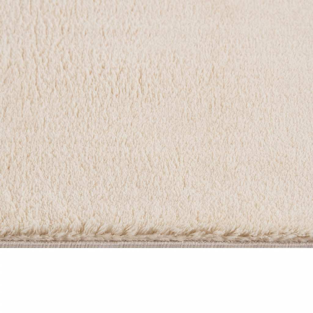 vidaXL Shaggy Rug Beige 240x305 cm Polyester