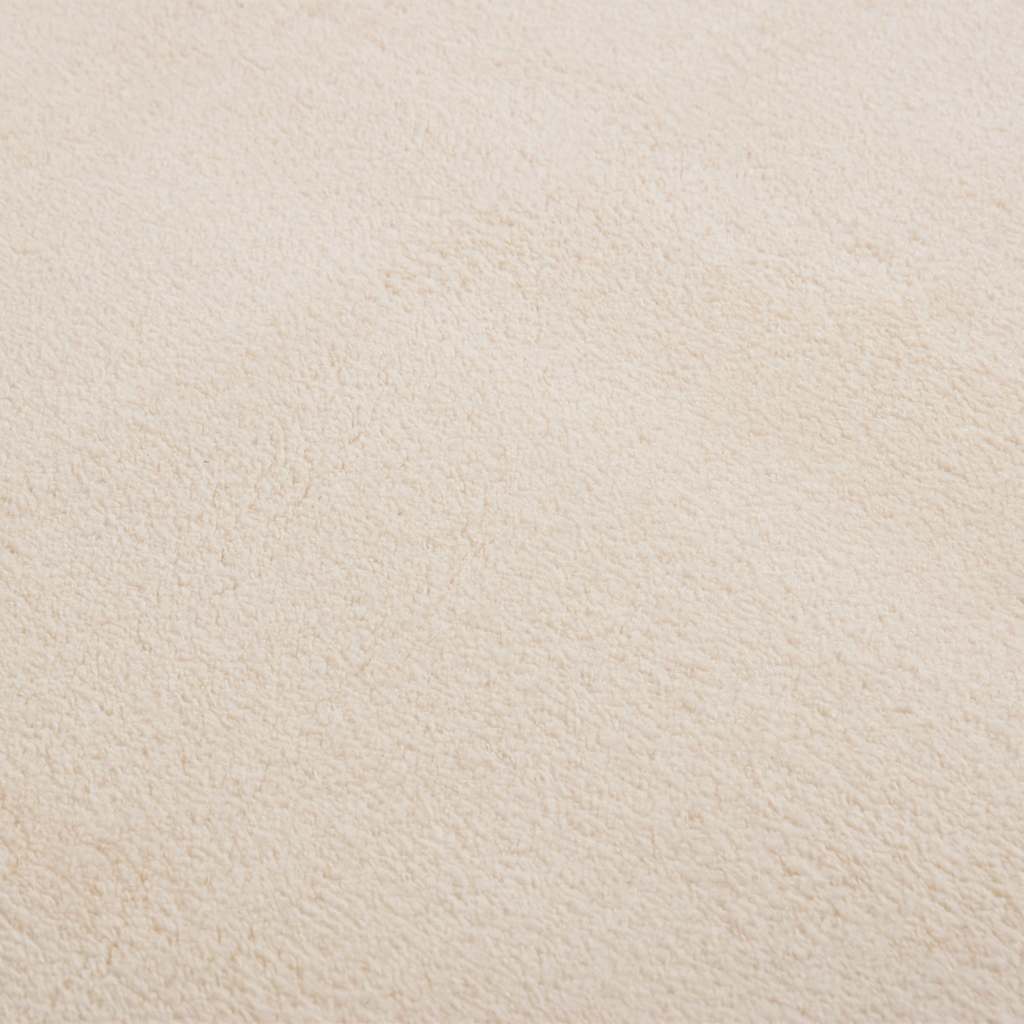 vidaXL Shaggy Rug Beige 240x305 cm Polyester