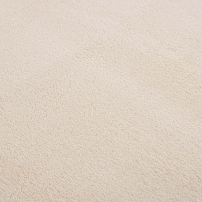 vidaXL Shaggy Rug Beige 240x305 cm Polyester