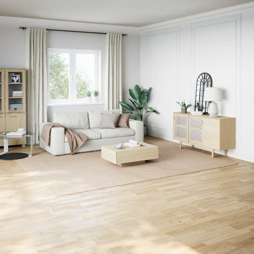 vidaXL Shaggy Rug Beige 240x340 cm Polyester