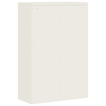 vidaXL File Cabinet White 90x40x180 cm Steel