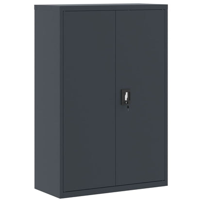 vidaXL File Cabinet Anthracite 90x40x180 cm Steel