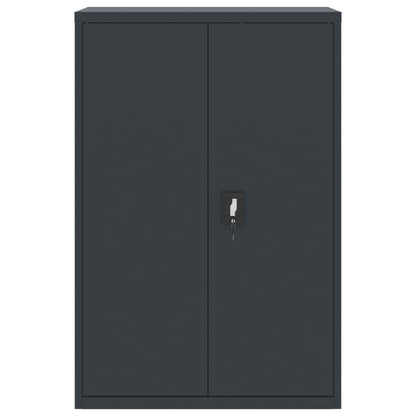 vidaXL File Cabinet Anthracite 90x40x180 cm Steel