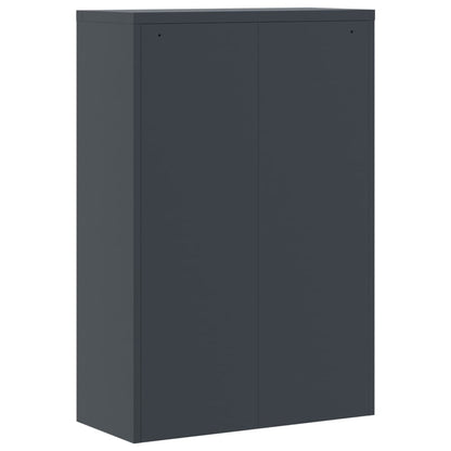 vidaXL File Cabinet Anthracite 90x40x180 cm Steel