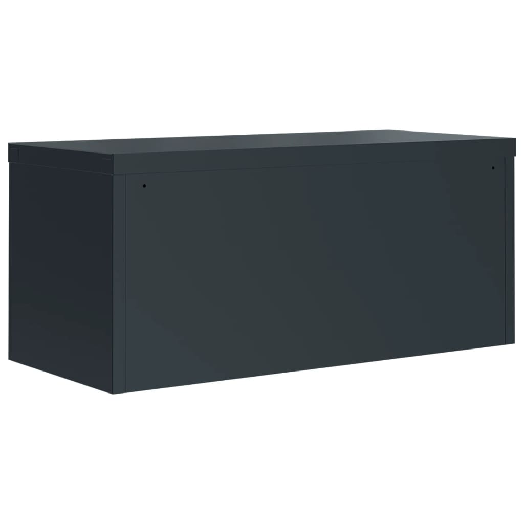 vidaXL File Cabinet Anthracite 90x40x240 cm Steel