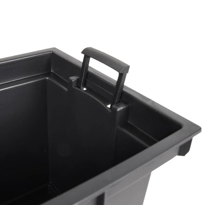 vidaXL Planter with Removable Inner Brown 12 / 44 L PP Rattan
