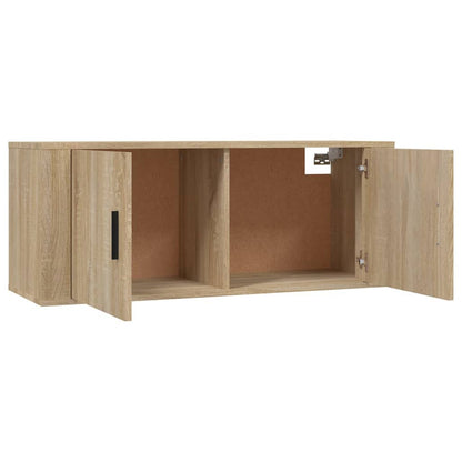 vidaXL 3 Piece TV Cabinet Set Sonoma Oak Engineered Wood