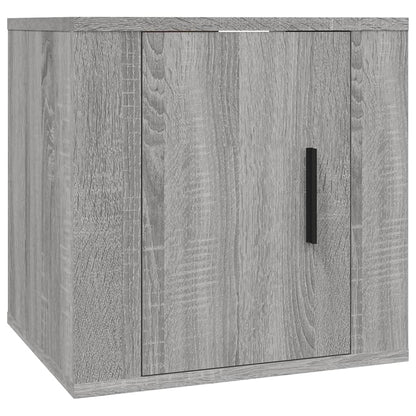 vidaXL 2 Piece TV Cabinet Set Grey Sonoma Engineered Wood