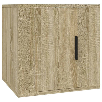 vidaXL 8 Piece TV Cabinet Set Sonoma Oak Engineered Wood