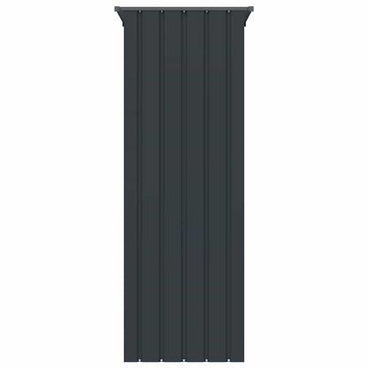 vidaXL Bird Cage Anthracite 115x78x200 cm Galvanised Steel