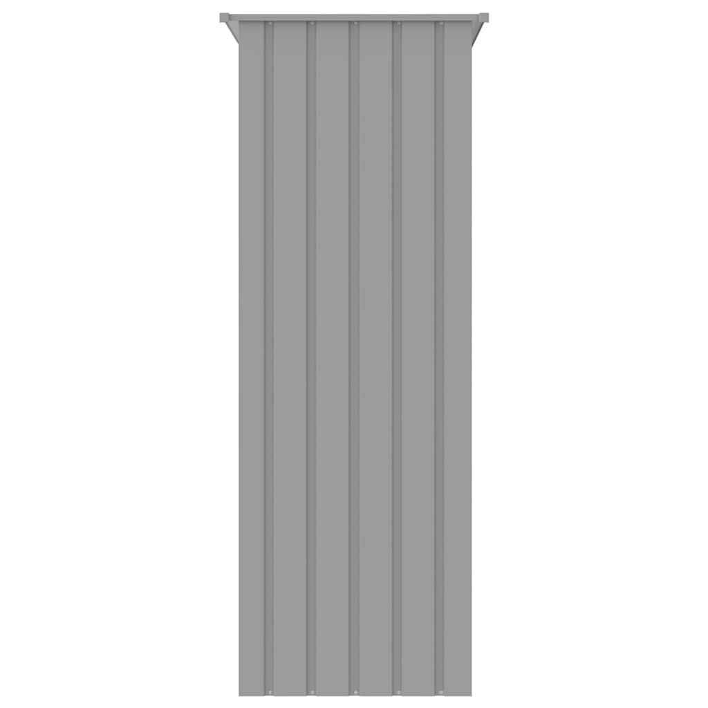 vidaXL Bird Cage Grey 215x78x200 cm Galvanised Steel