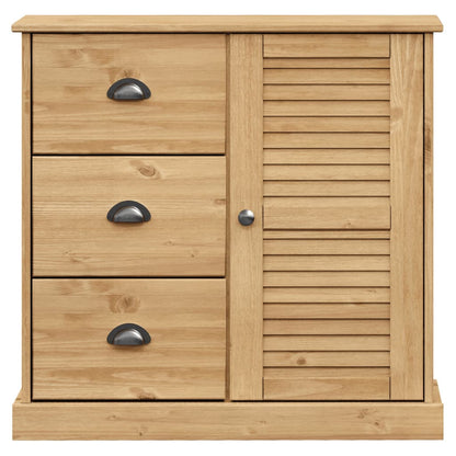 vidaXL Highboard VIGO 78x40x175 cm Solid Wood Pine