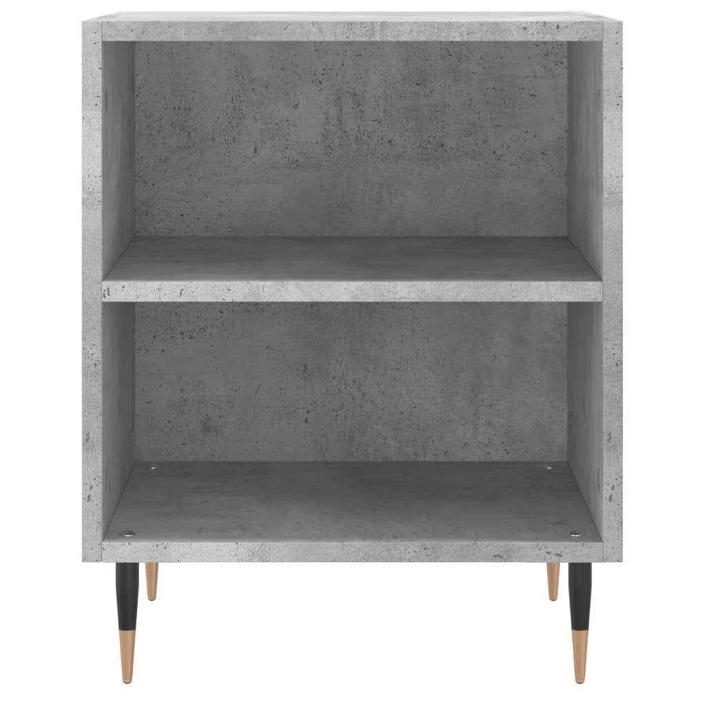 vidaXL Bedside Cabinets 2 pcs Concrete Grey 40x30x50 cm Engineered Wood