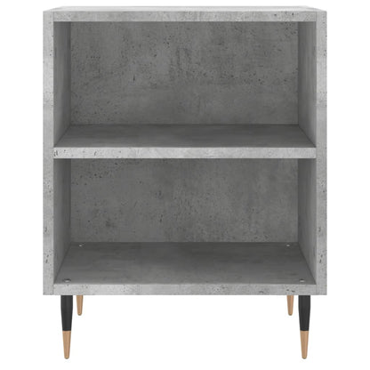 vidaXL Bedside Cabinets 2 pcs Concrete Grey 40x30x50 cm Engineered Wood