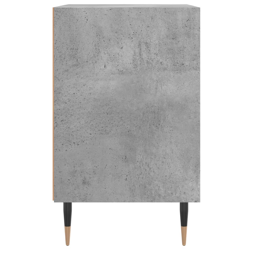 vidaXL Bedside Cabinets 2 pcs Concrete Grey 40x30x50 cm Engineered Wood