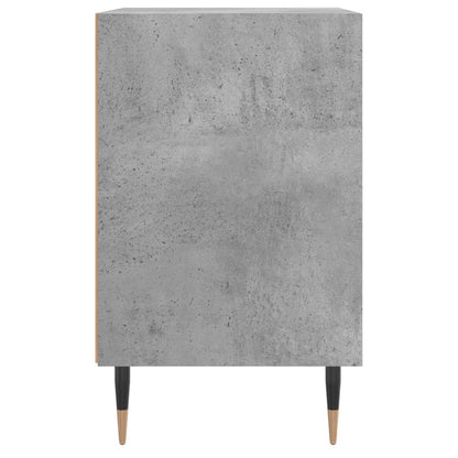 vidaXL Bedside Cabinets 2 pcs Concrete Grey 40x30x50 cm Engineered Wood