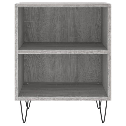 vidaXL Bedside Cabinets 2 pcs Grey Sonoma 40x30x50 cm Engineered Wood