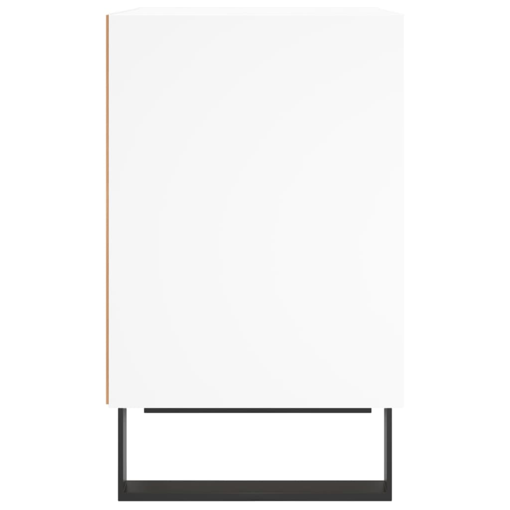 vidaXL Bedside Cabinets 2 pcs White 40x30x50 cm Engineered Wood
