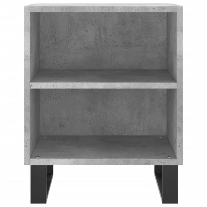 vidaXL Bedside Cabinets 2 pcs Concrete Grey 40x30x50 cm Engineered Wood