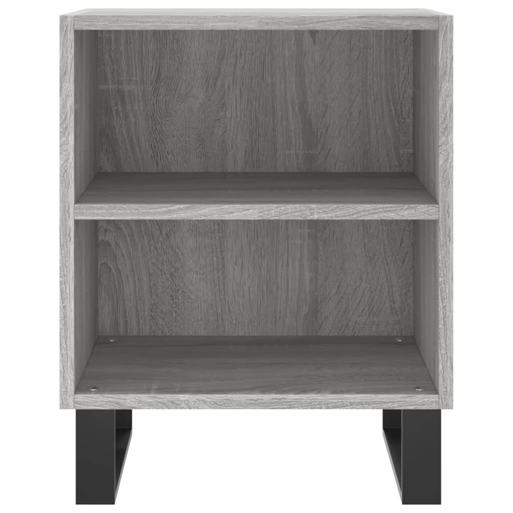 vidaXL Bedside Cabinets 2 pcs Grey Sonoma 40x30x50 cm Engineered Wood