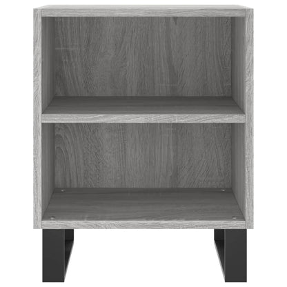 vidaXL Bedside Cabinets 2 pcs Grey Sonoma 40x30x50 cm Engineered Wood