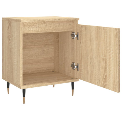 vidaXL Bedside Cabinets 2 pcs Sonoma Oak 40x30x50 cm Engineered Wood