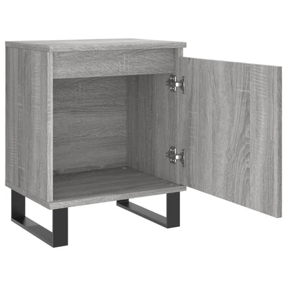 vidaXL Bedside Cabinets 2 pcs Grey Sonoma 40x30x50 cm Engineered Wood
