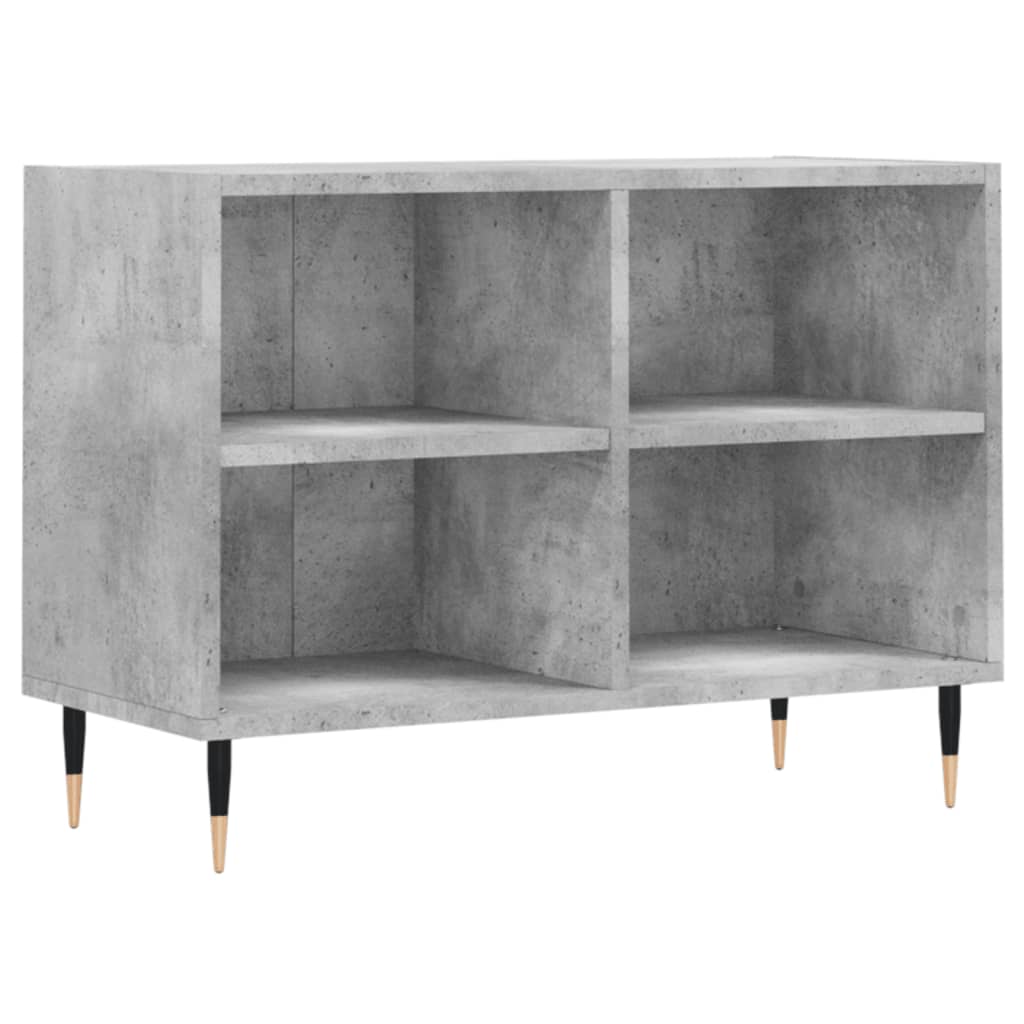 vidaXL TV Cabinet Concrete Grey 69,5x30x50 cm Engineered Wood