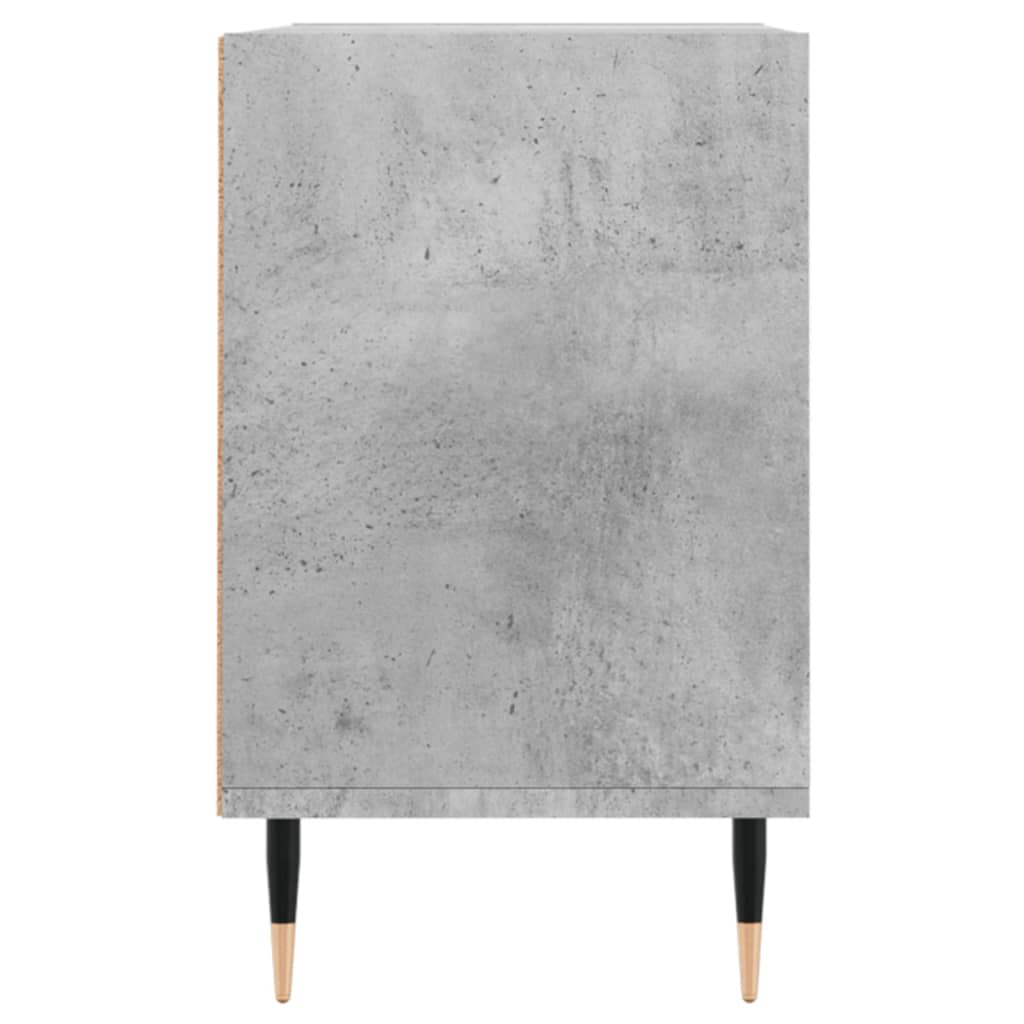 vidaXL TV Cabinet Concrete Grey 69,5x30x50 cm Engineered Wood