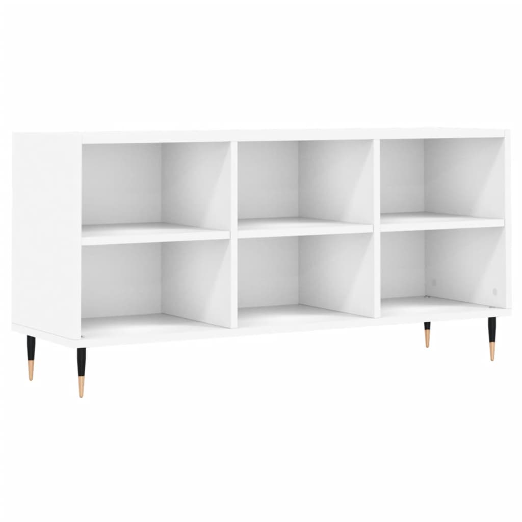 vidaXL TV Cabinet White 103,5x30x50 cm Engineered Wood
