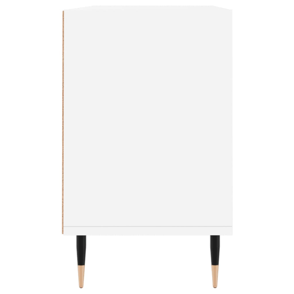 vidaXL TV Cabinet White 103.5x30x50 cm Engineered Wood