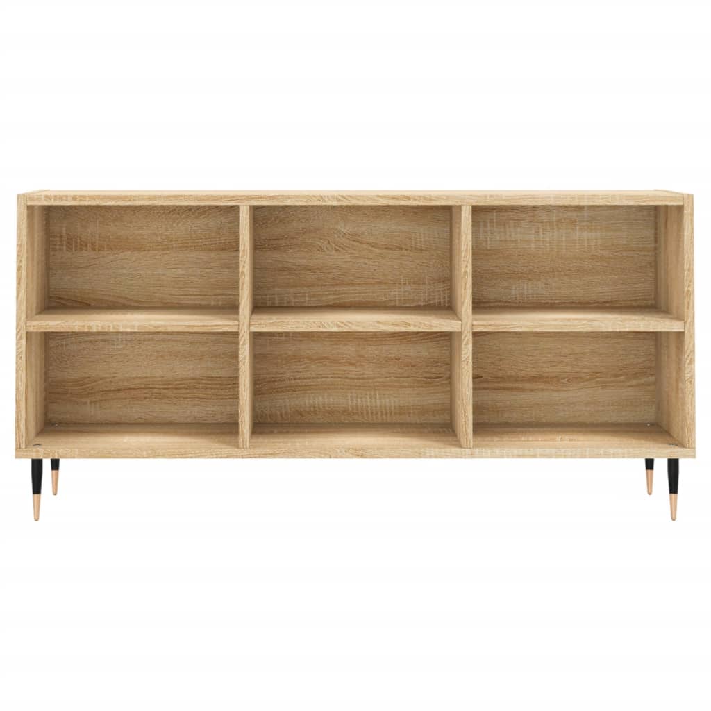 vidaXL TV Cabinet Sonoma Oak 103,5x30x50 cm Engineered Wood
