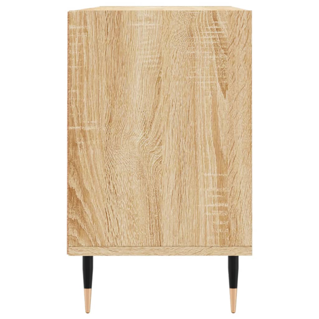 vidaXL TV Cabinet Sonoma Oak 103.5x30x50 cm Engineered Wood