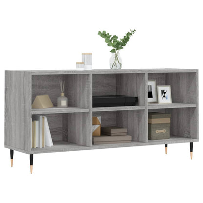 vidaXL TV Cabinet Grey Sonoma 103.5x30x50 cm Engineered Wood