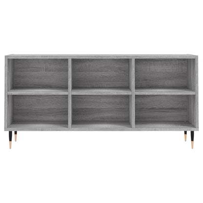 vidaXL TV Cabinet Grey Sonoma 103.5x30x50 cm Engineered Wood