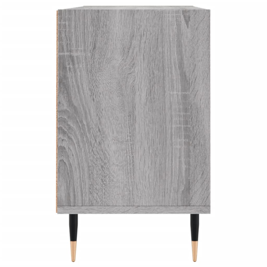 vidaXL TV Cabinet Grey Sonoma 103.5x30x50 cm Engineered Wood