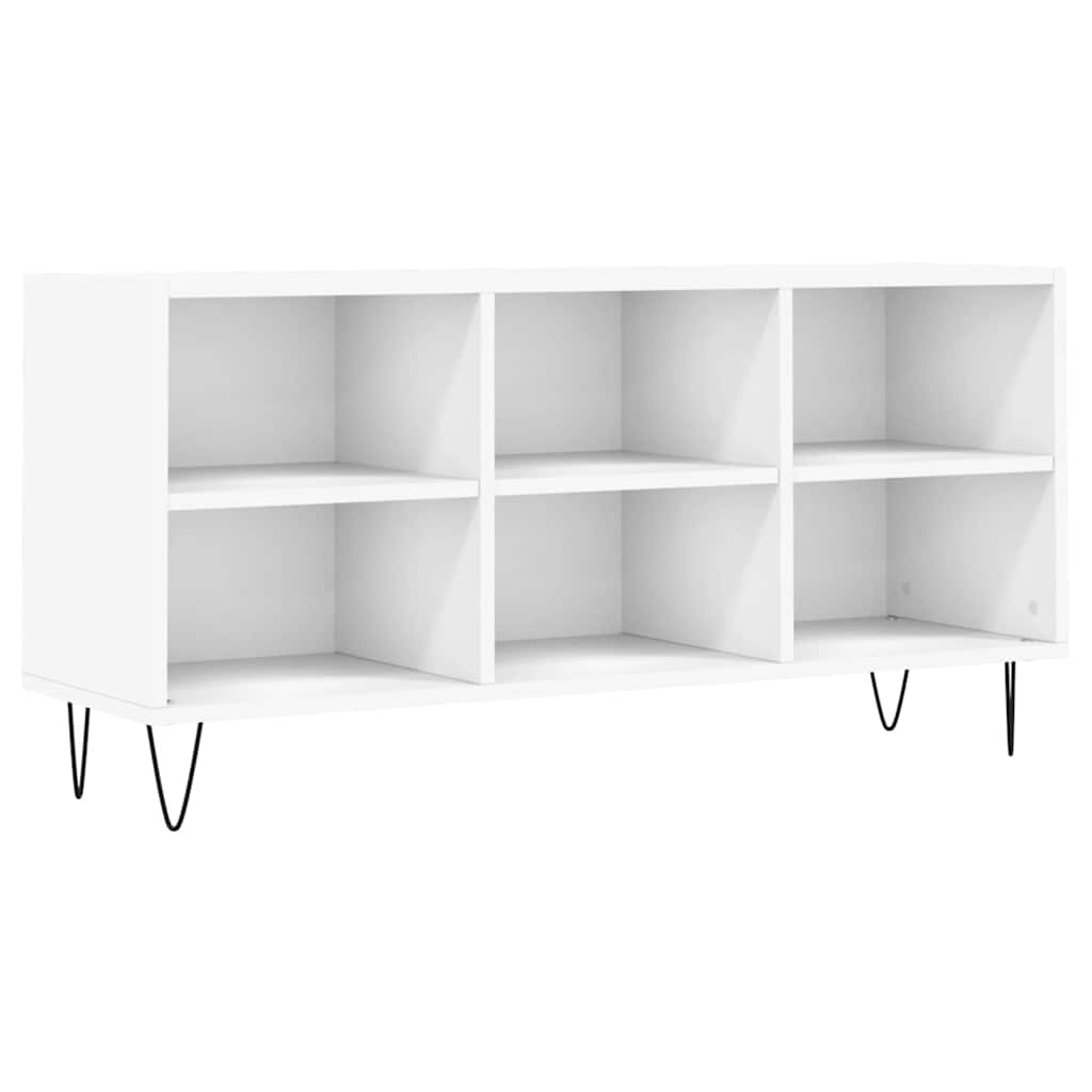 vidaXL TV Cabinet White 103,5x30x50 cm Engineered Wood