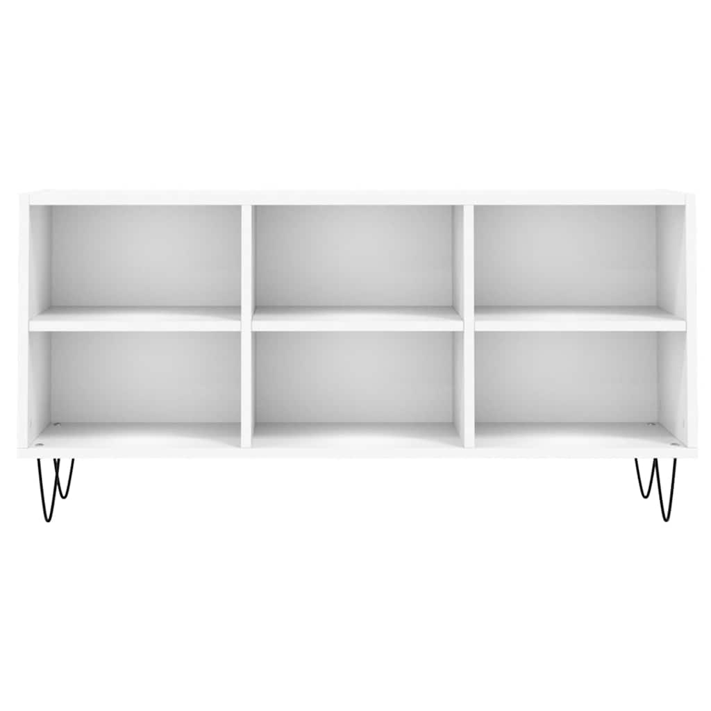 vidaXL TV Cabinet White 103,5x30x50 cm Engineered Wood