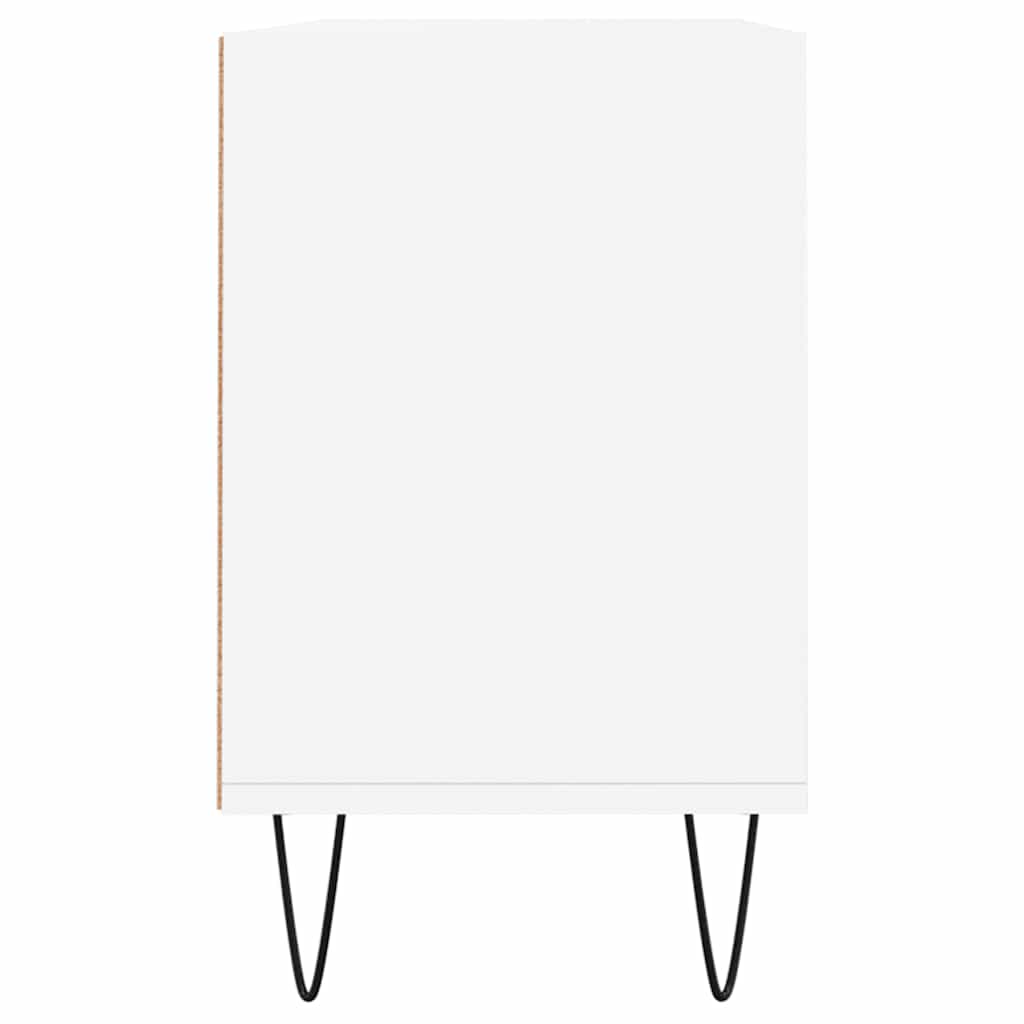 vidaXL TV Cabinet White 103.5x30x50 cm Engineered Wood