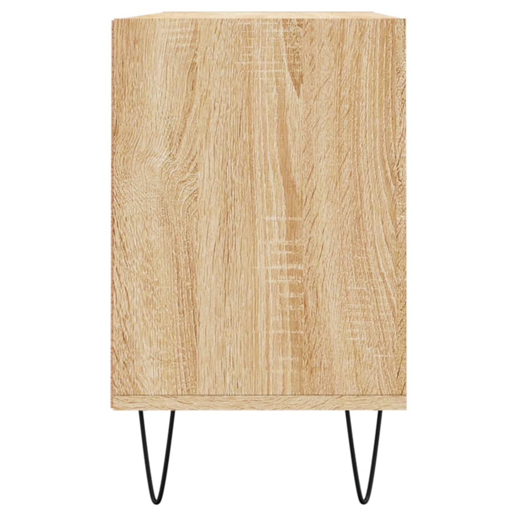 vidaXL TV Cabinet Sonoma Oak 103.5x30x50 cm Engineered Wood
