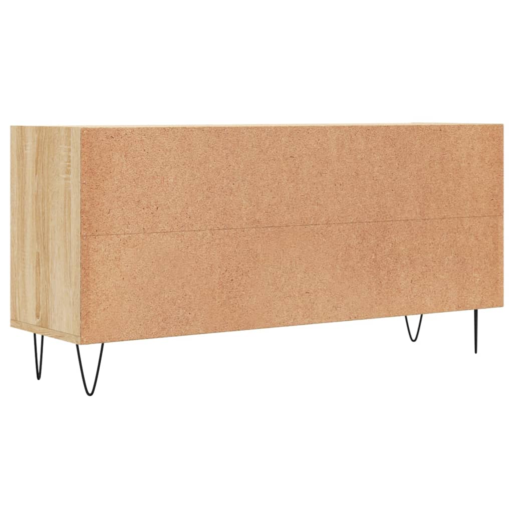vidaXL TV Cabinet Sonoma Oak 103.5x30x50 cm Engineered Wood