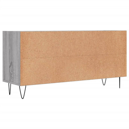 vidaXL TV Cabinet Grey Sonoma 103.5x30x50 cm Engineered Wood