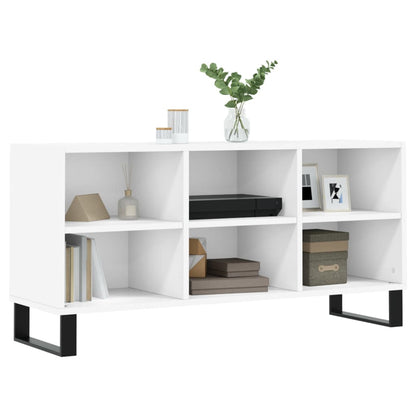 vidaXL TV Cabinet White 103.5x30x50 cm Engineered Wood