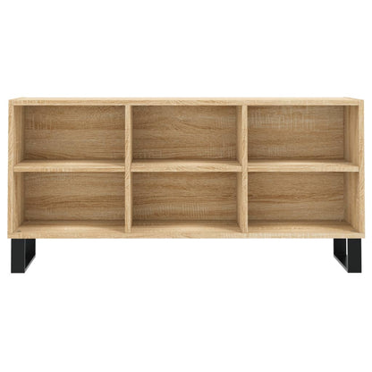 vidaXL TV Cabinet Sonoma Oak 103.5x30x50 cm Engineered Wood