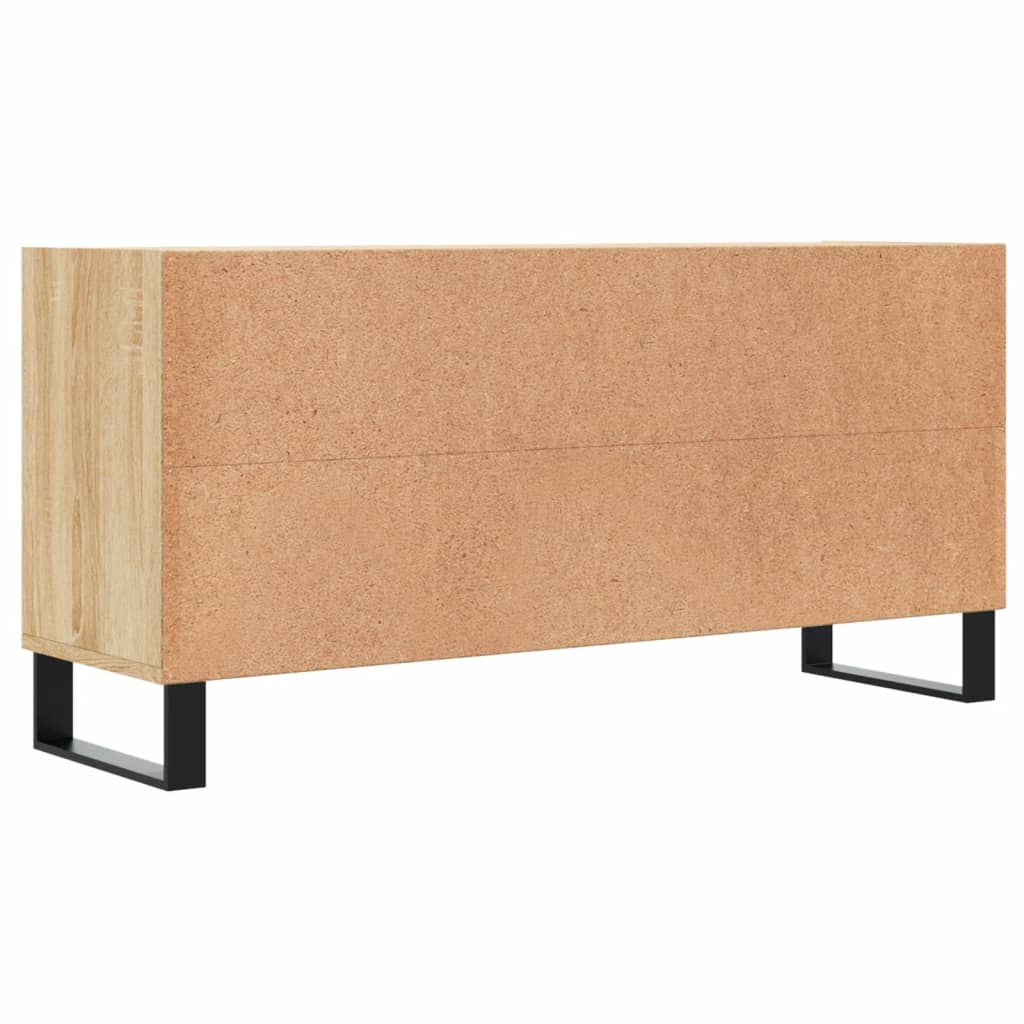 vidaXL TV Cabinet Sonoma Oak 103.5x30x50 cm Engineered Wood