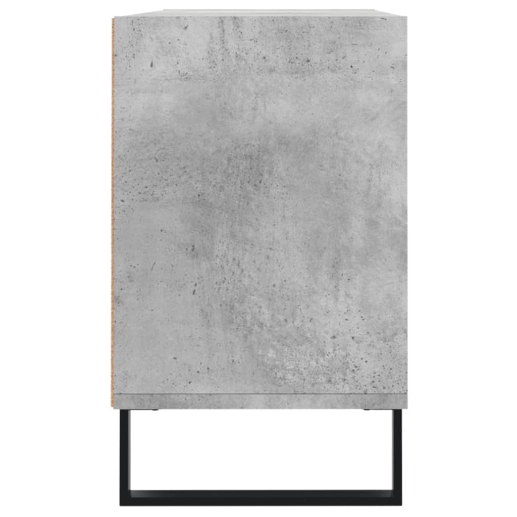 vidaXL TV Cabinet Concrete Grey 103,5x30x50 cm Engineered Wood