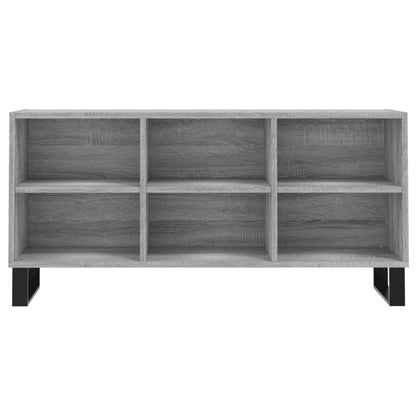vidaXL TV Cabinet Grey Sonoma 103.5x30x50 cm Engineered Wood