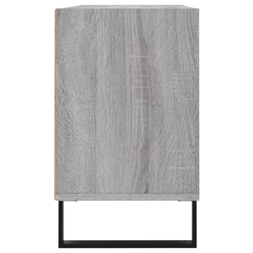 vidaXL TV Cabinet Grey Sonoma 103.5x30x50 cm Engineered Wood