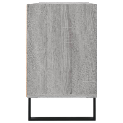 vidaXL TV Cabinet Grey Sonoma 103.5x30x50 cm Engineered Wood