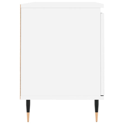 vidaXL TV Cabinet White 104x35x50 cm Engineered Wood